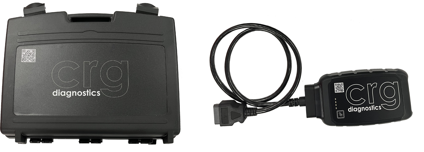 CRG Remote diagnostic interface in use